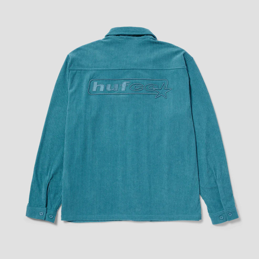 HUF Co Corduroy Overshirt Dark Teal