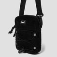 Load image into Gallery viewer, HUF Corduroy Bowery Side Bag Black
