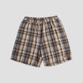 Load image into Gallery viewer, HUF Cortland Flannel Easy Short Cream
