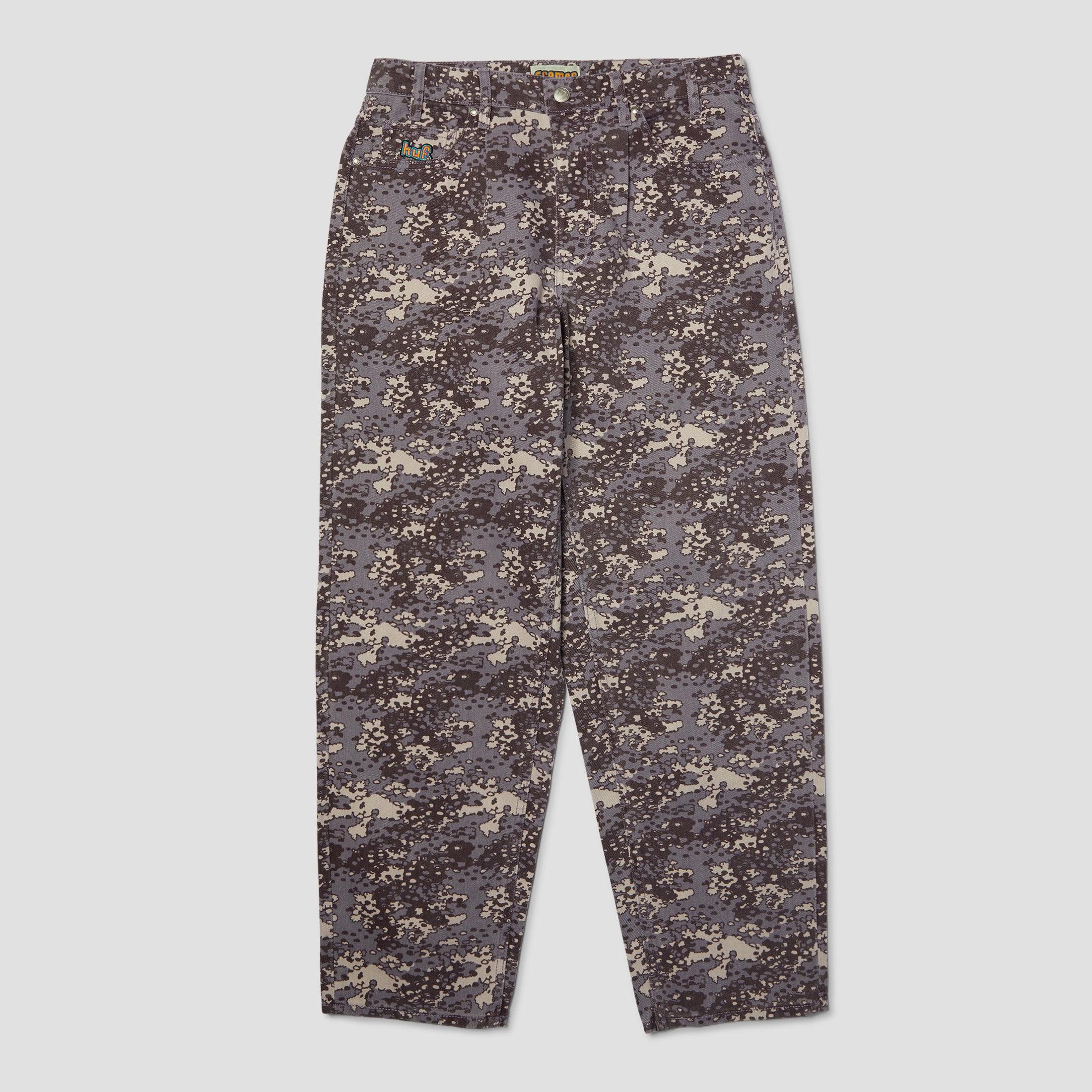HUF Cromer Camo Pant Dust Purple