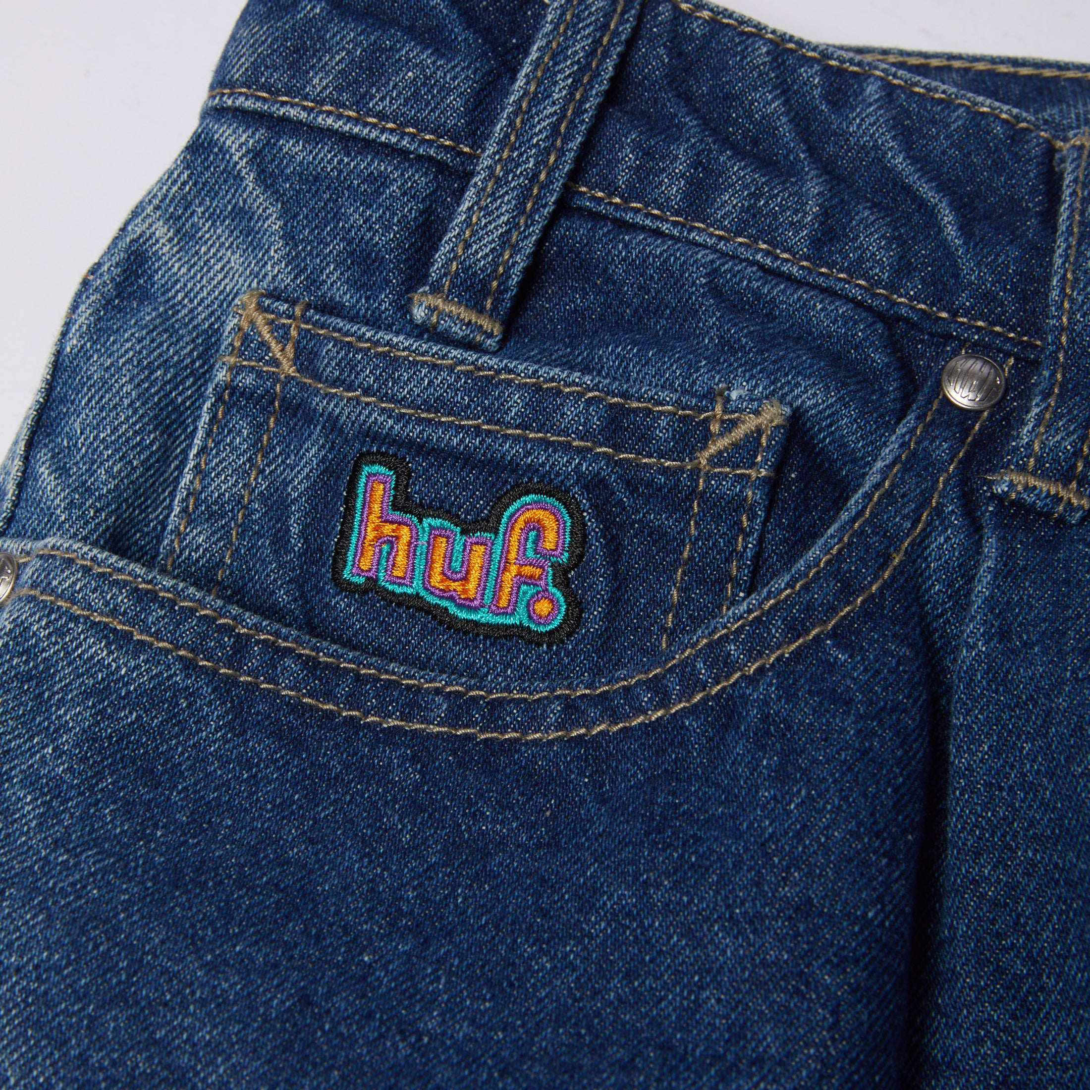 HUF Cromer Washed Pant Washed Light Blue