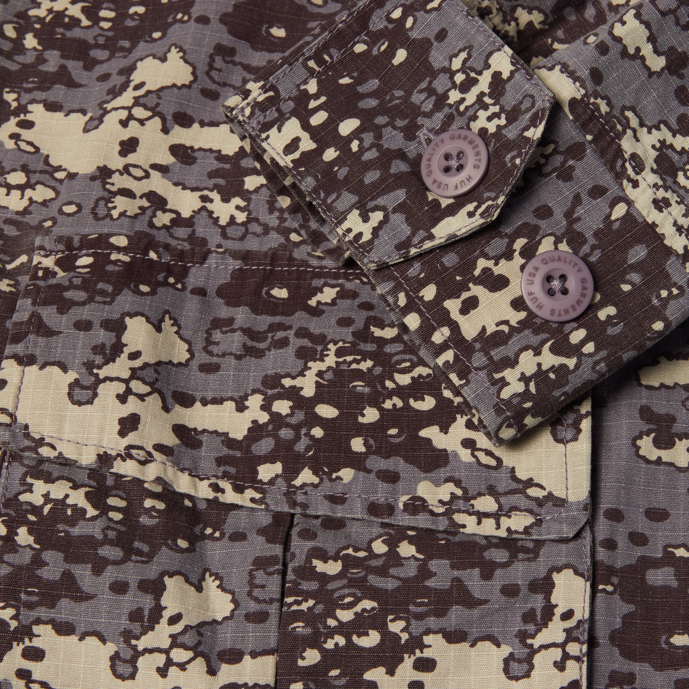HUF Delta BDU Jacket Dust Purple