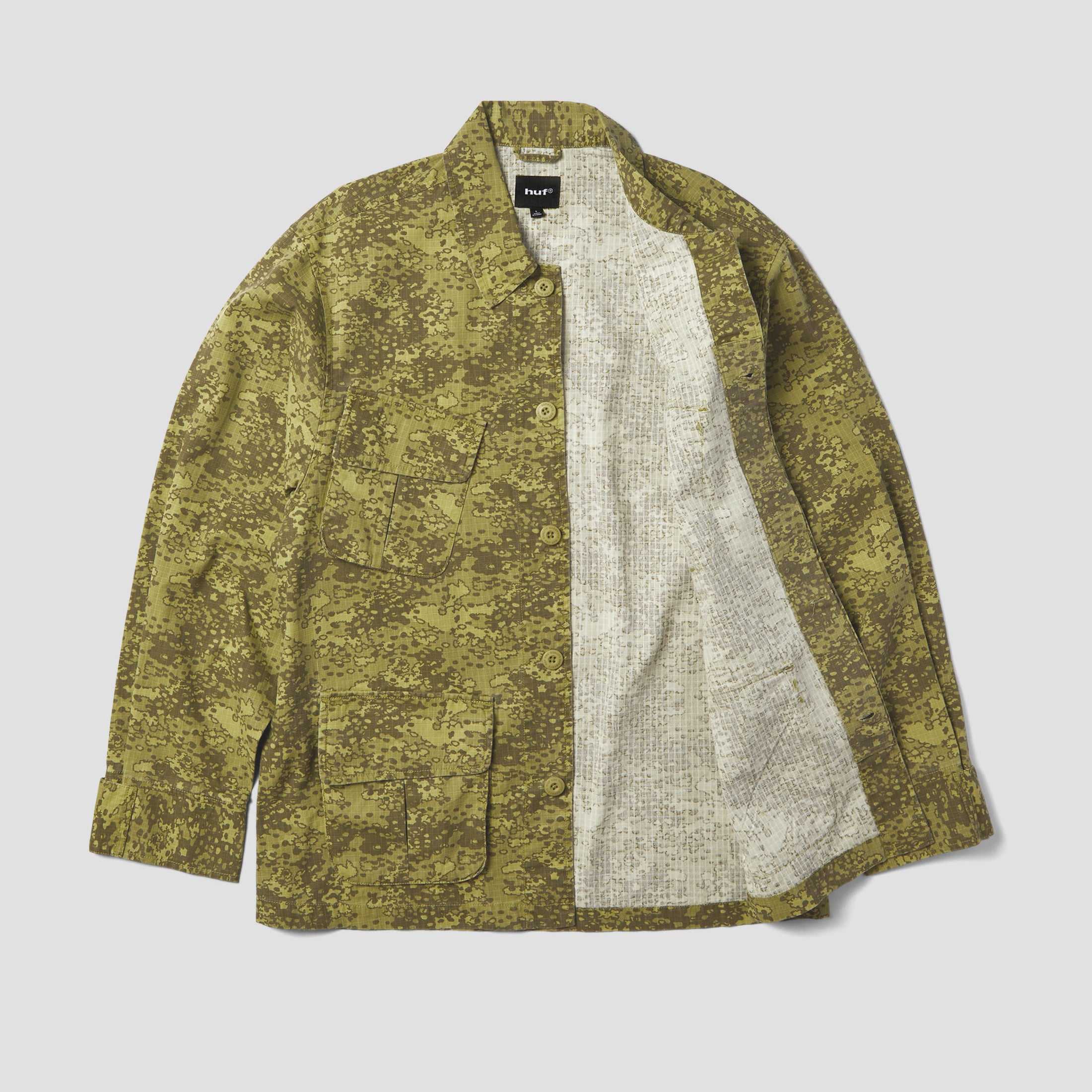 HUF Delta BDU Jacket Green