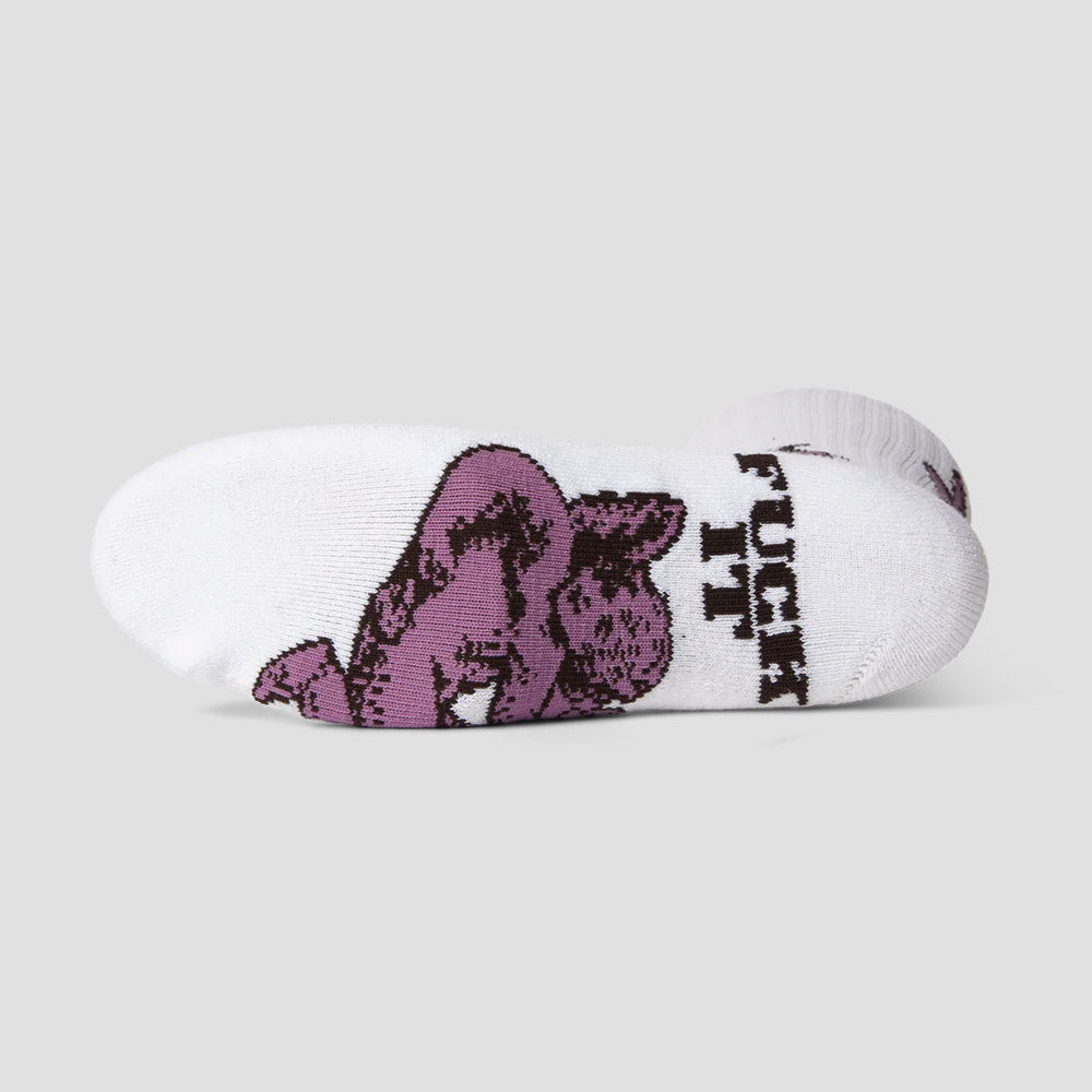 HUF Divine Crew Sock White