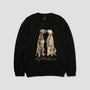 HUF Dogged Crew Black