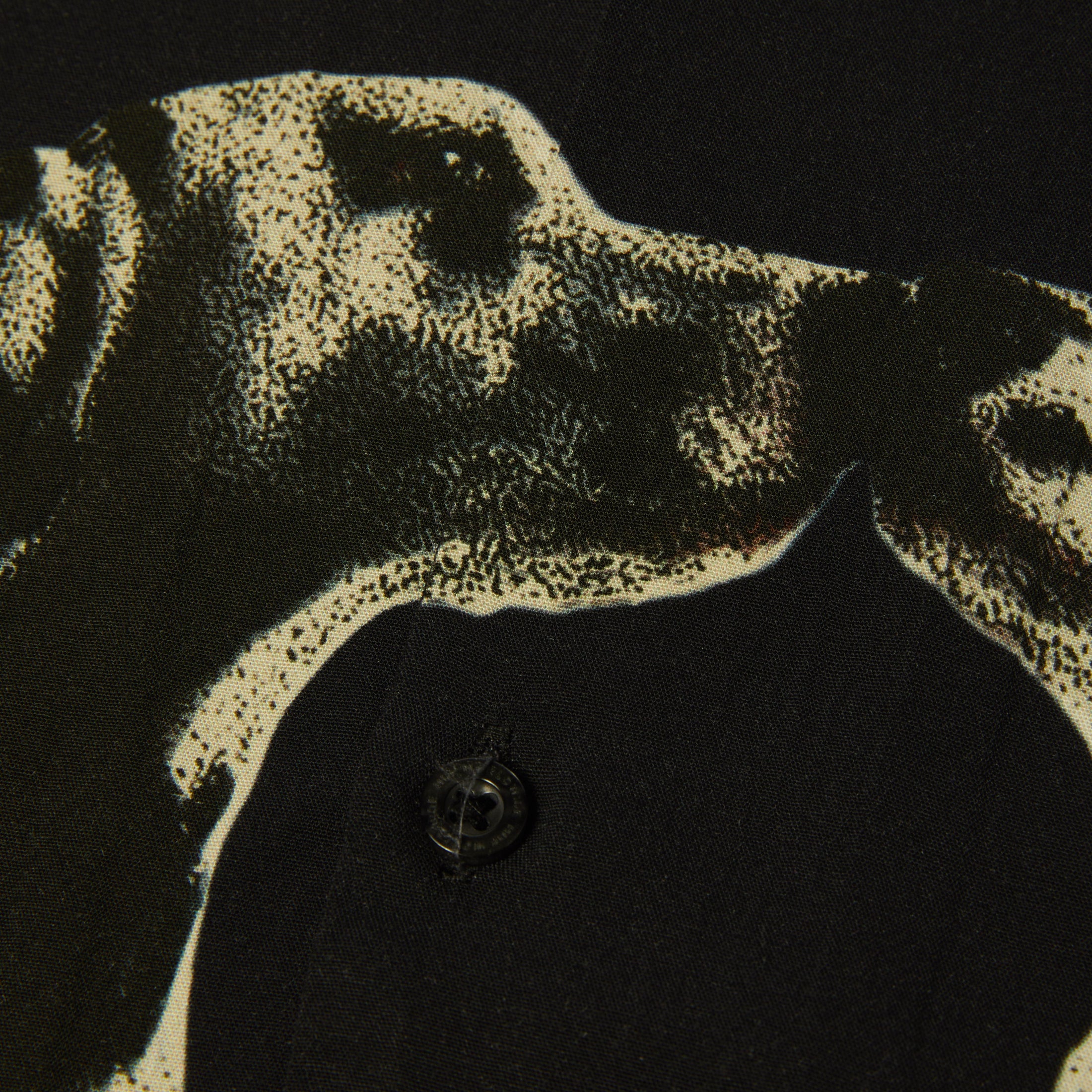 HUF Dogged Shortsleeve Resort Shirt Black