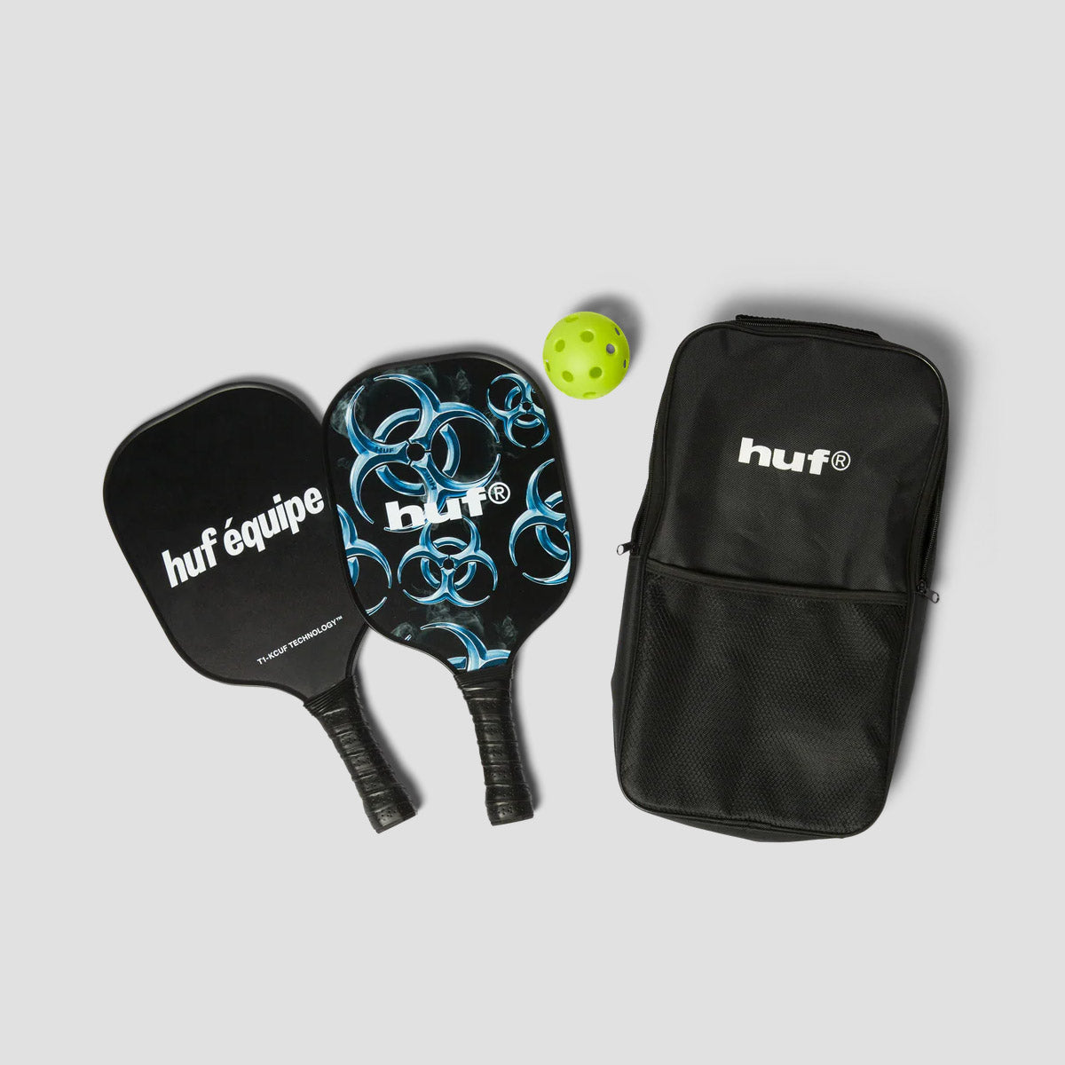 HUF Equipe Pickleball Set Black
