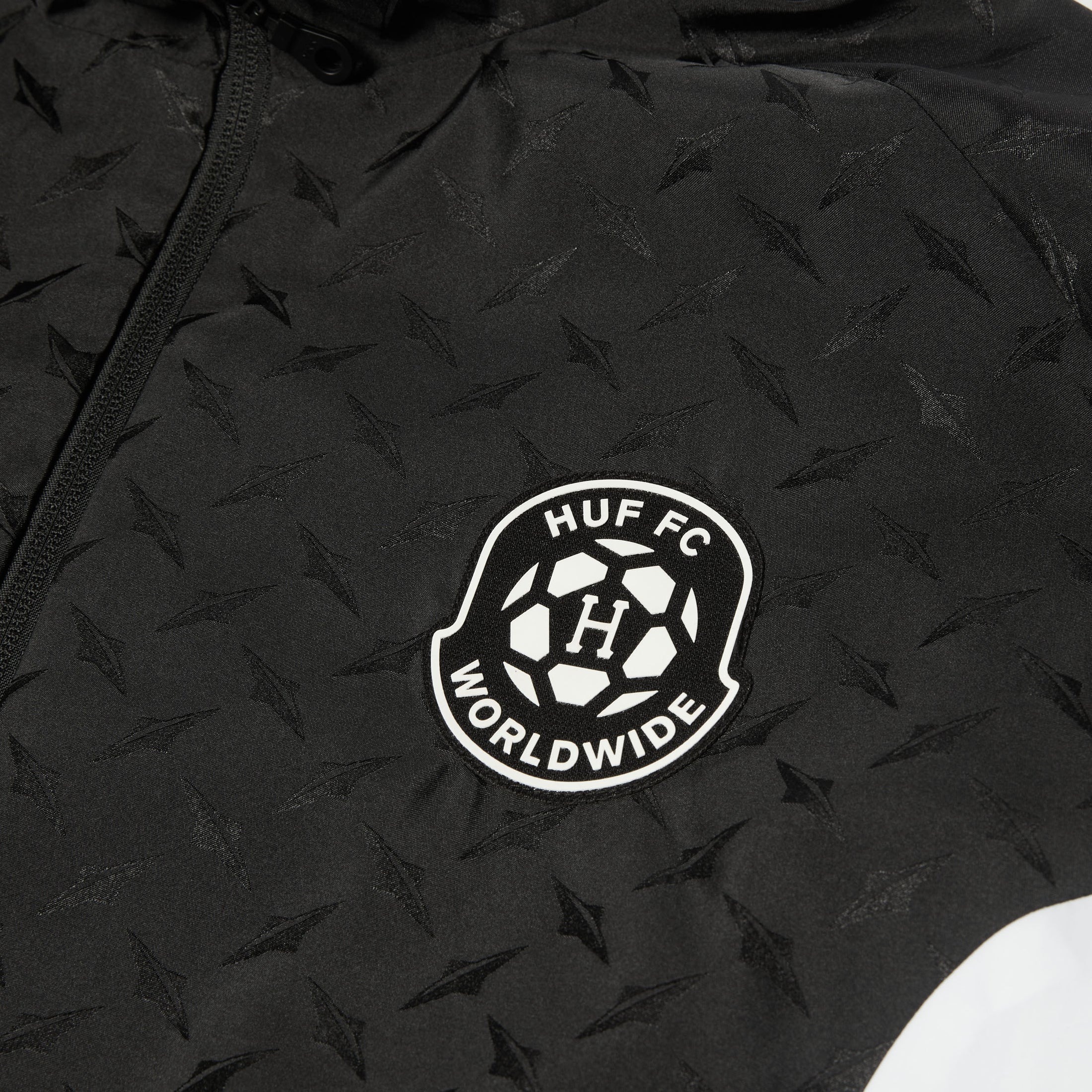 HUF FC Windbreaker Black