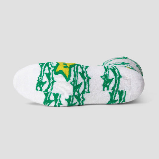 HUF Fantasies Crew Sock White