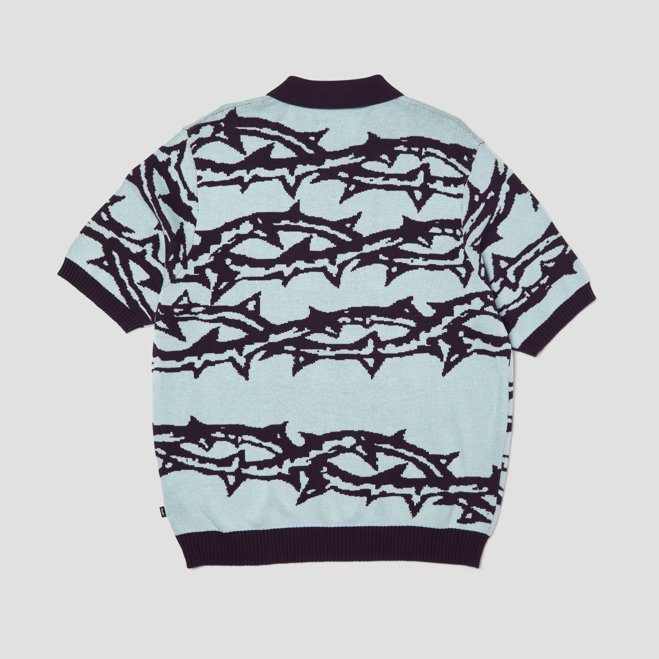 HUF Fantasies Knit Shortsleeve Top Light Blue