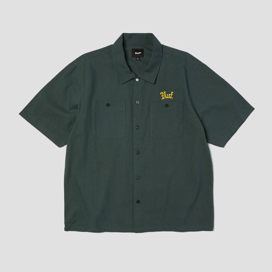 HUF Fantasies Shortsleeve Work Shirt Marine