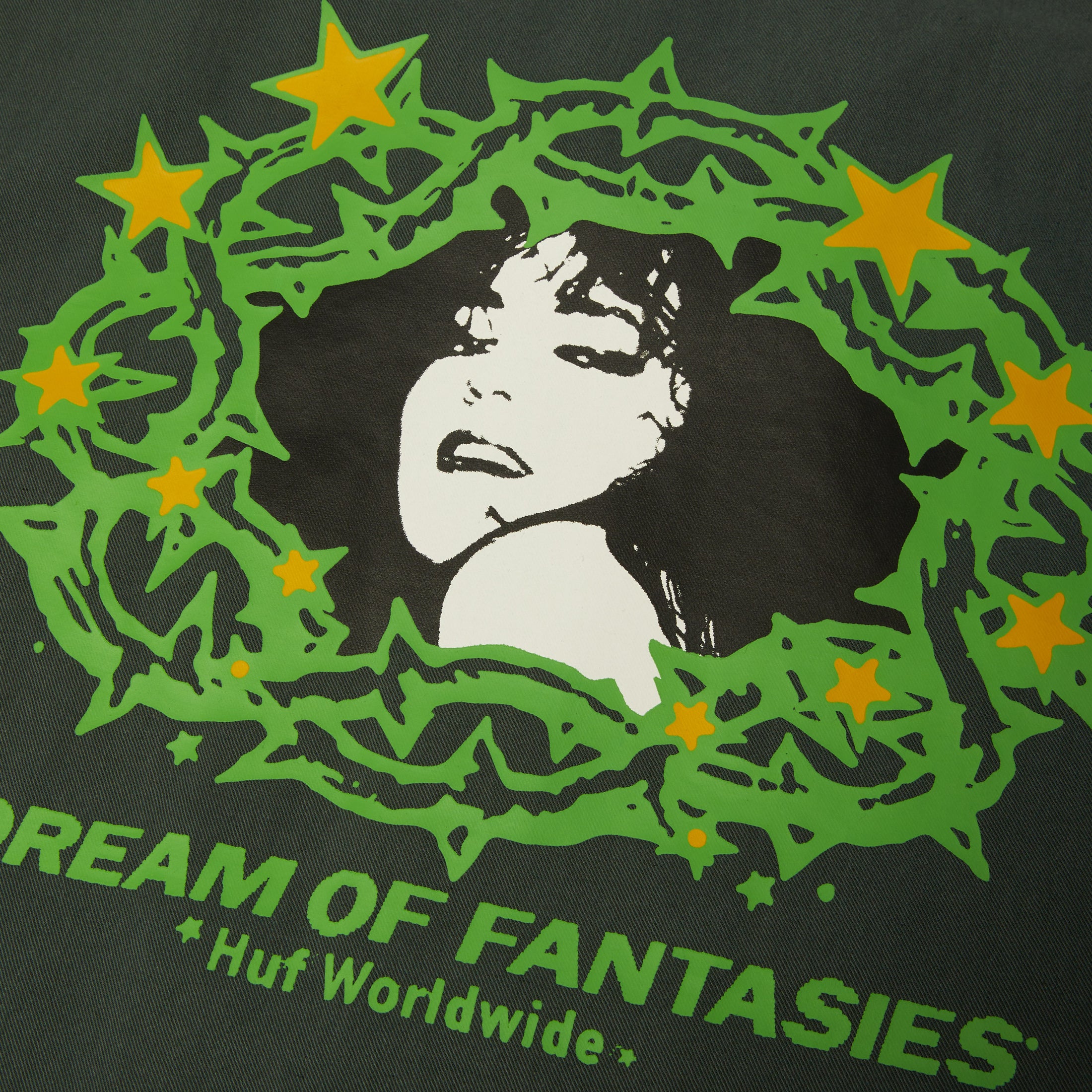 HUF Fantasies Shortsleeve Work Shirt Marine