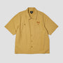 HUF Fantasies Shortsleeve Work Shirt Tan