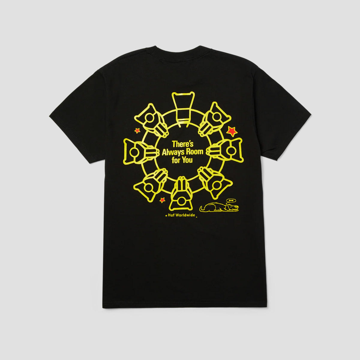HUF Fantasies T-Shirt Black