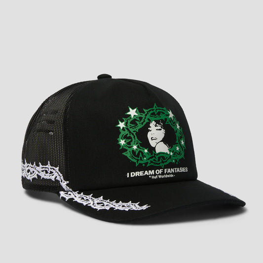 HUF Fantasies Trucker Black