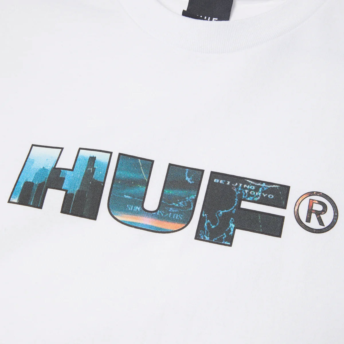 HUF Flight Path T-Shirt White