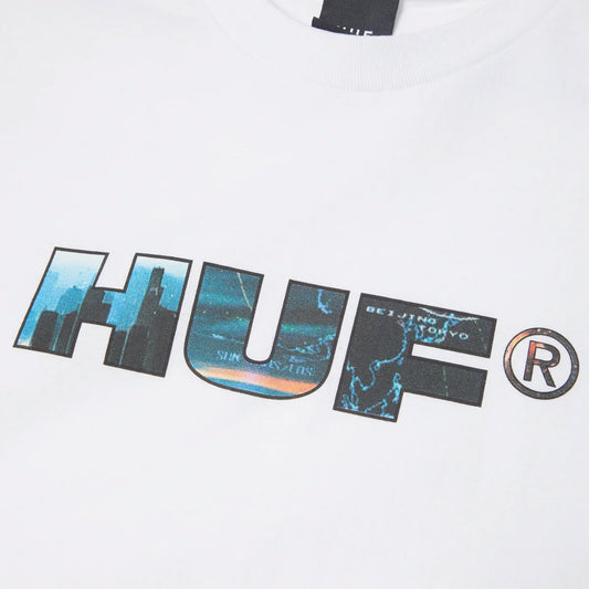 HUF Flight Path T-Shirt White
