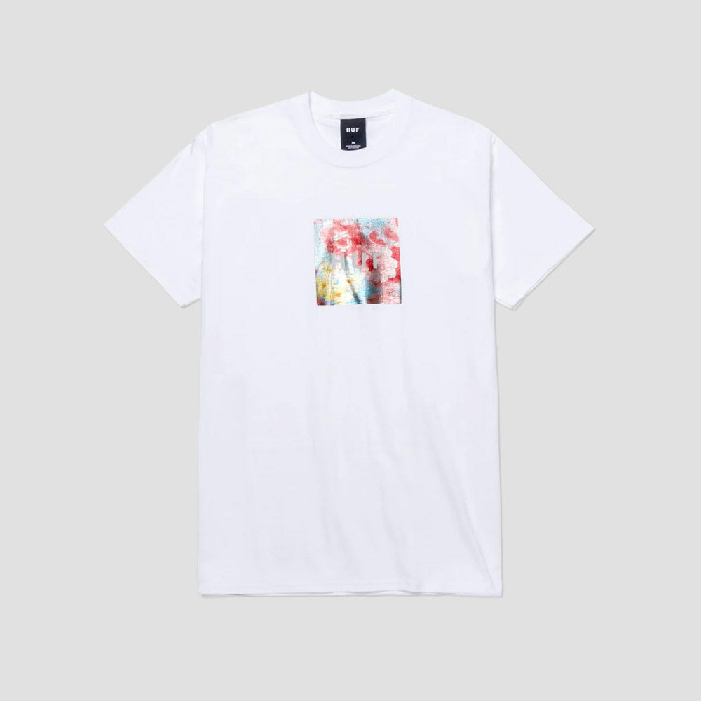 HUF Foil Flower Box Logo T-Shirt