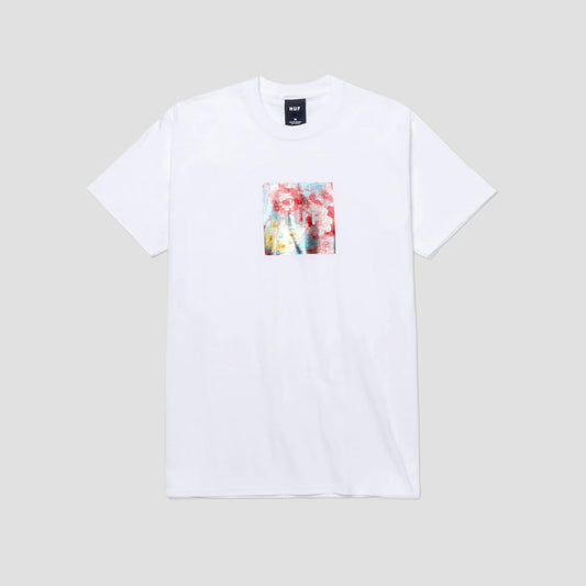 HUF Foil Flower Box Logo T-Shirt
