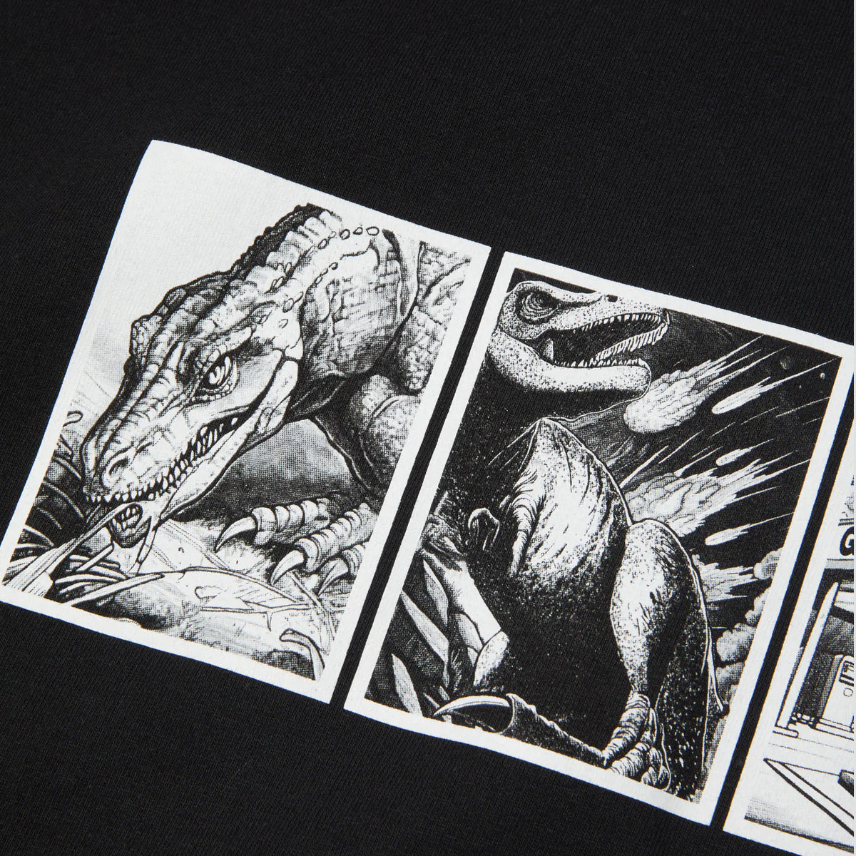 HUF Fossil Fuel T-Shirt Black