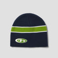 Load image into Gallery viewer, HUF Frequency Skull Beanie Navy
