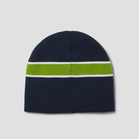 HUF Frequency Skull Beanie Navy