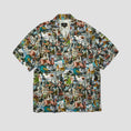Load image into Gallery viewer, HUF From The Road Shortsleeve Resort Shirt Multi
