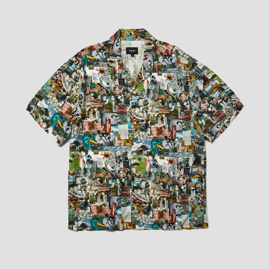 HUF From The Road Shortsleeve Resort Shirt Multi