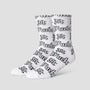 HUF Fuck It Old English Sock White