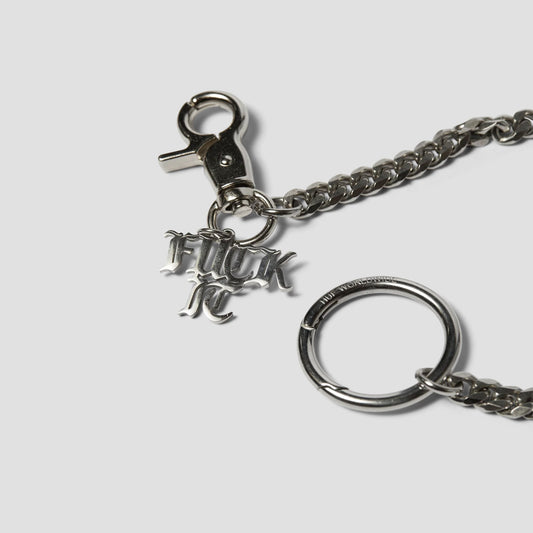 HUF Fuck It Wallet Chain Silver