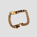 Load image into Gallery viewer, HUF Fuck It Warped Id Bracelet Gold
