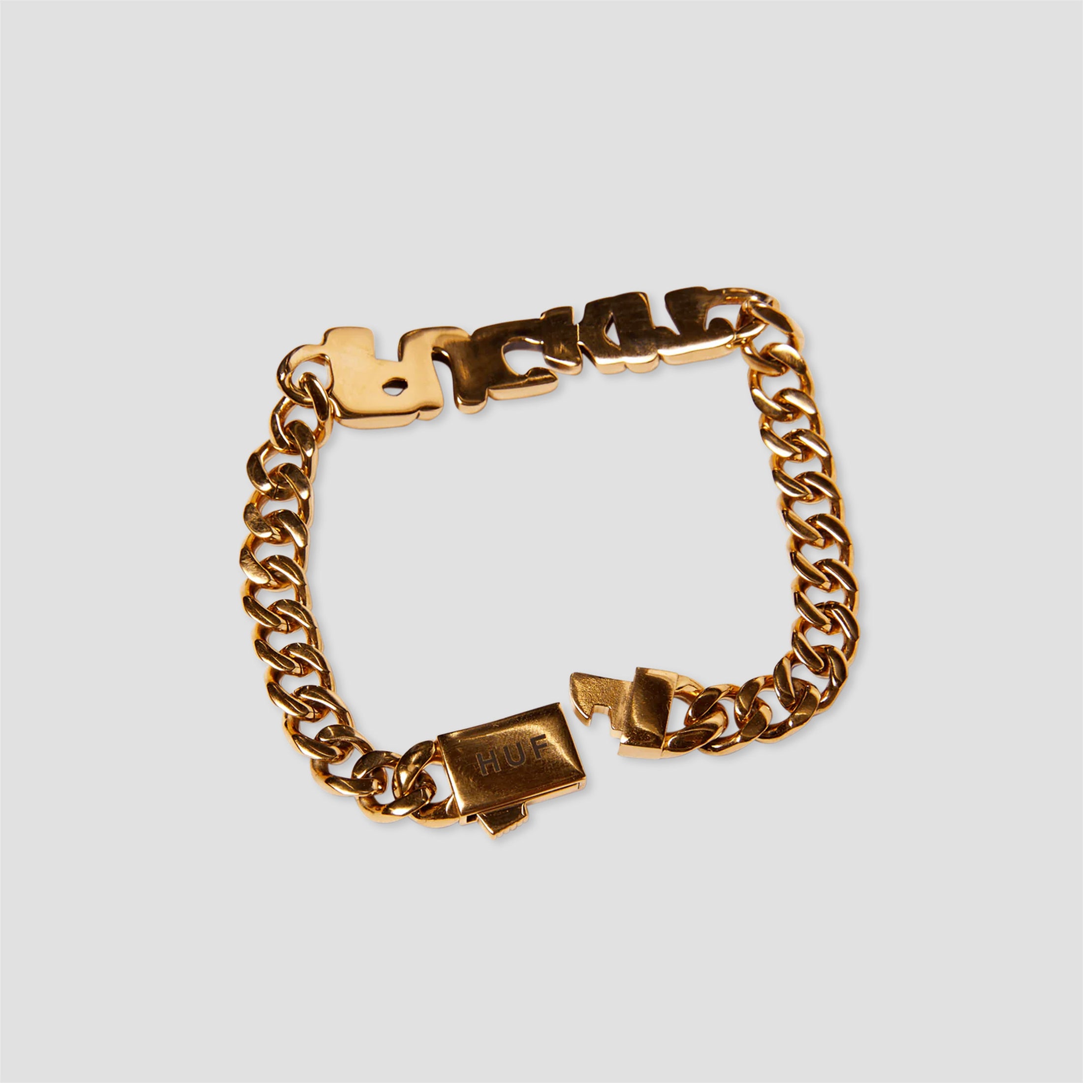 HUF Fuck It Warped Id Bracelet Gold