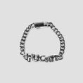 Load image into Gallery viewer, HUF Fuck It Warped Id Bracelet Silver
