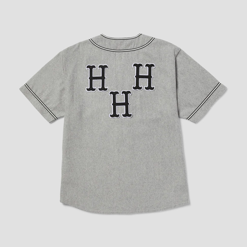 HUF Gato Baseball Jersey Charcoal