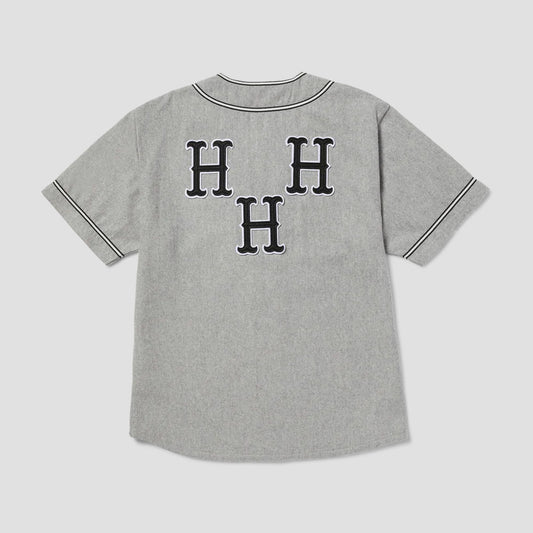 HUF Gato Baseball Jersey Charcoal