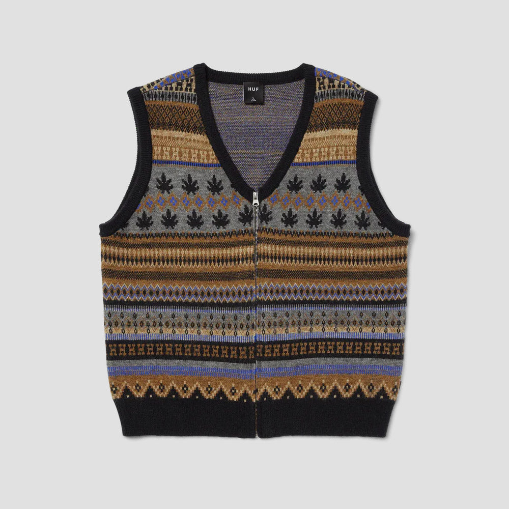 HUF Gilbert Sweater Vest Multi