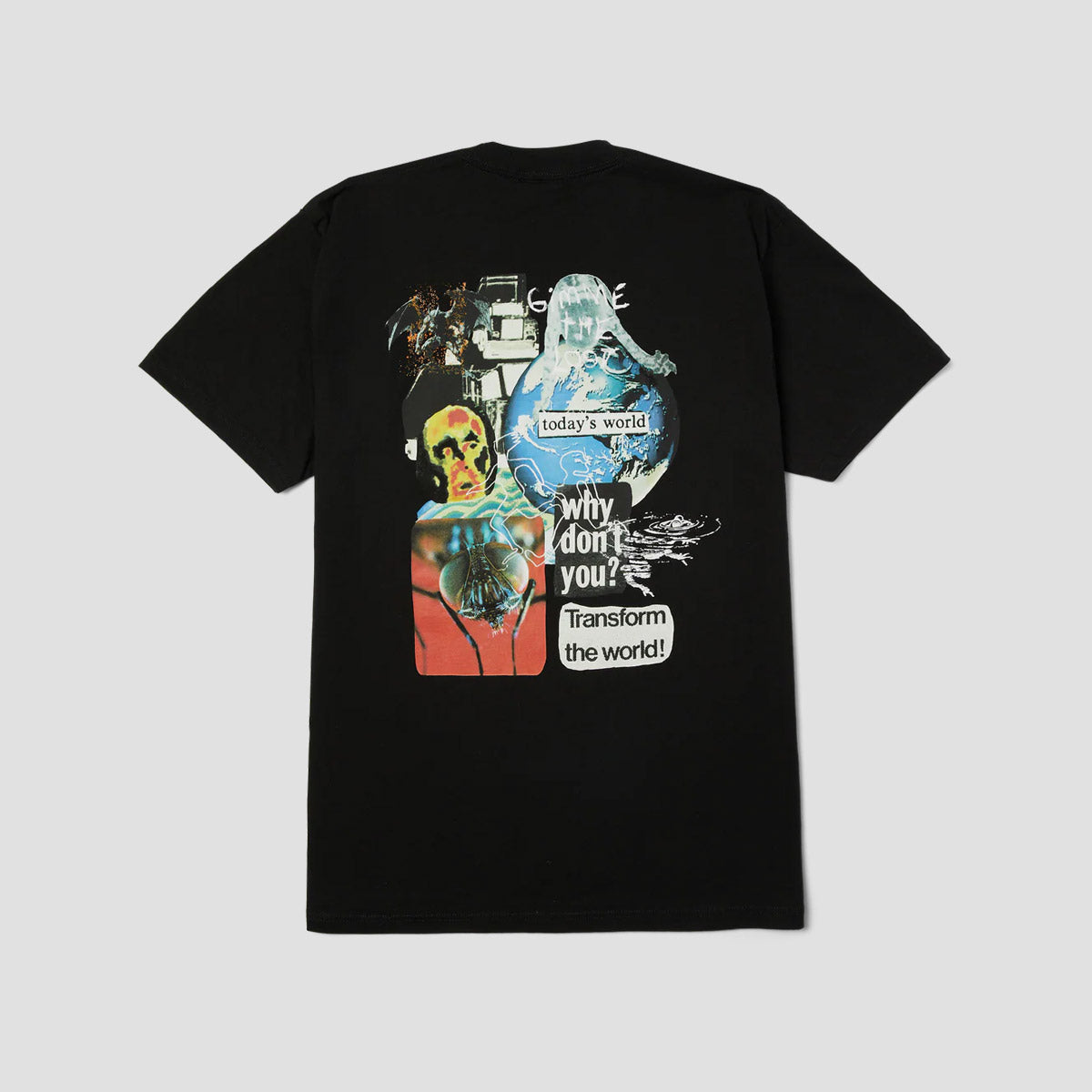 HUF Gimme The Loot T-Shirt Black