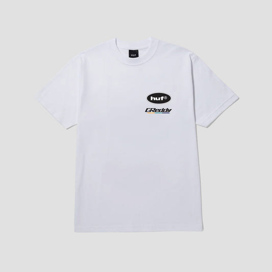 HUF Greddy Showcase T-Shirt White