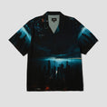 Load image into Gallery viewer, HUF Ground Control Shortsleeve Resort Shirt Black
