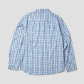 Load image into Gallery viewer, HUF H Star Longsleeve Plaid Shirt Light Blue
