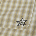Load image into Gallery viewer, HUF H Star Longsleeve Plaid Shirt Putty
