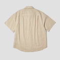 Load image into Gallery viewer, HUF H Star Shortsleeve Plaid Shirt Putty
