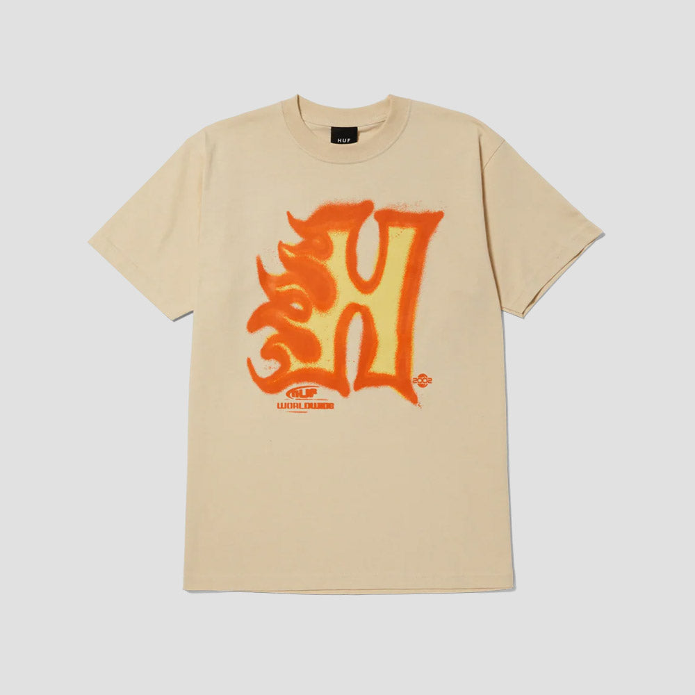 HUF Heat Wave T-Shirt Wheat