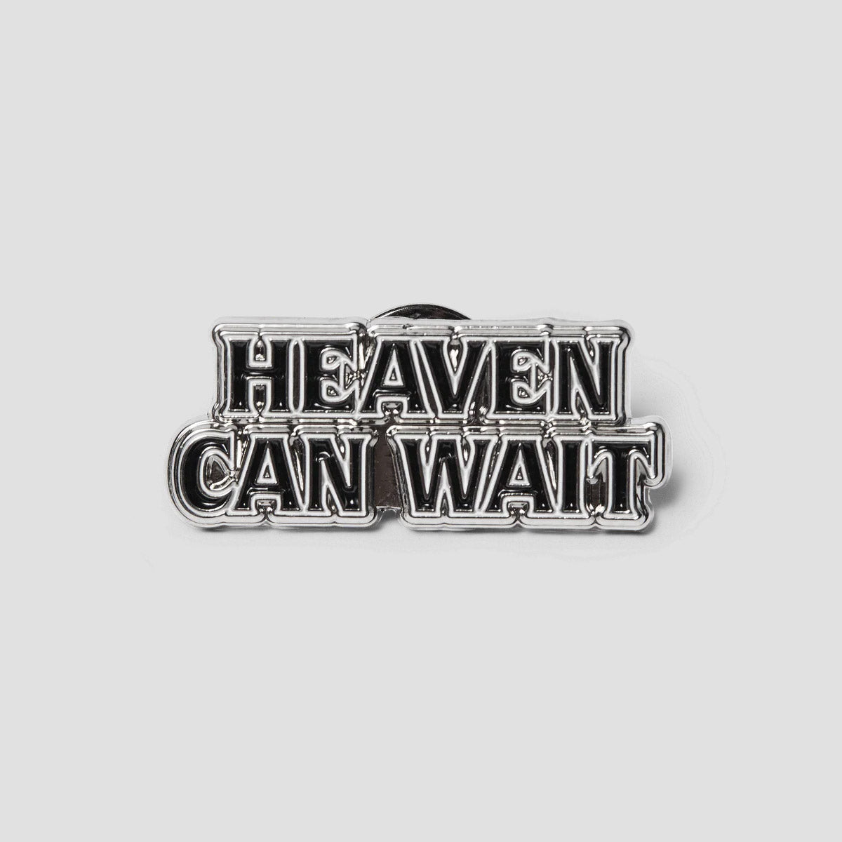 HUF Heaven Can Wait Pin Silver