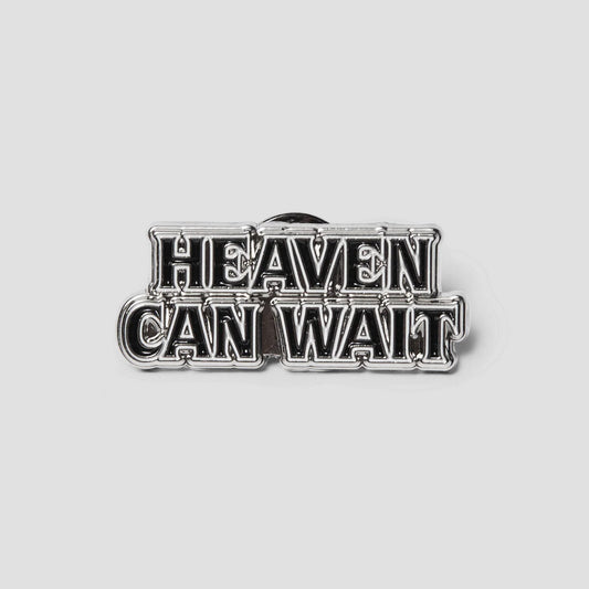 HUF Heaven Can Wait Pin Silver