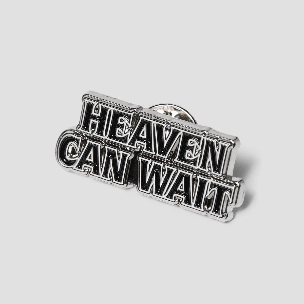 HUF Heaven Can Wait Pin Silver