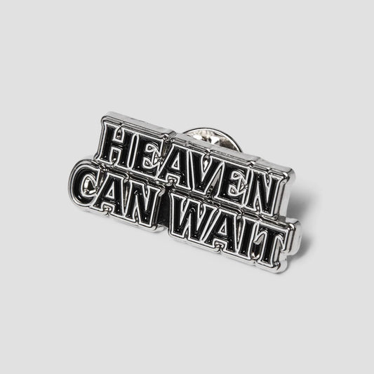 HUF Heaven Can Wait Pin Silver