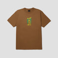 Load image into Gallery viewer, HUF Hell Razor T-Shirt Camel
