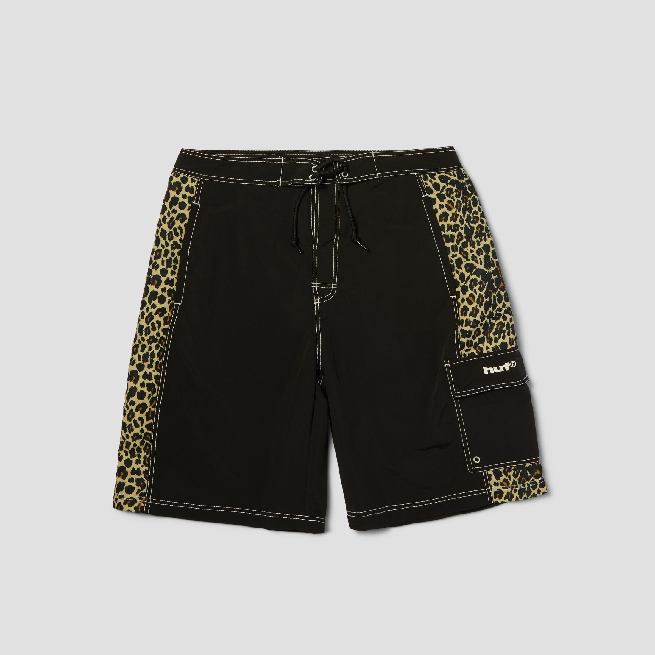 HUF Instinct Boardshort Black