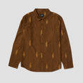 Load image into Gallery viewer, HUF Larkin Embroidered Work Shirt Bison
